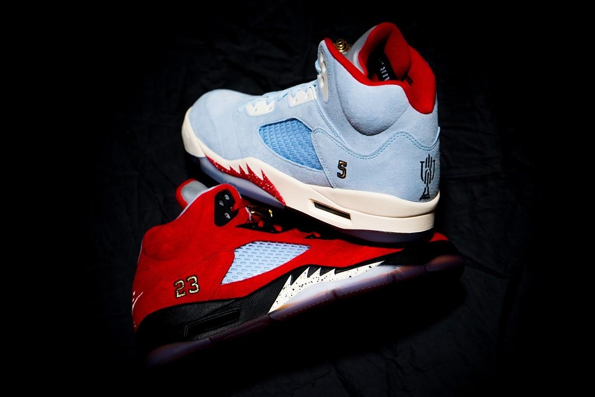 1170x780 Trophy Room x Air Jordan 5 Retro Ice Blue Drop, Desktop