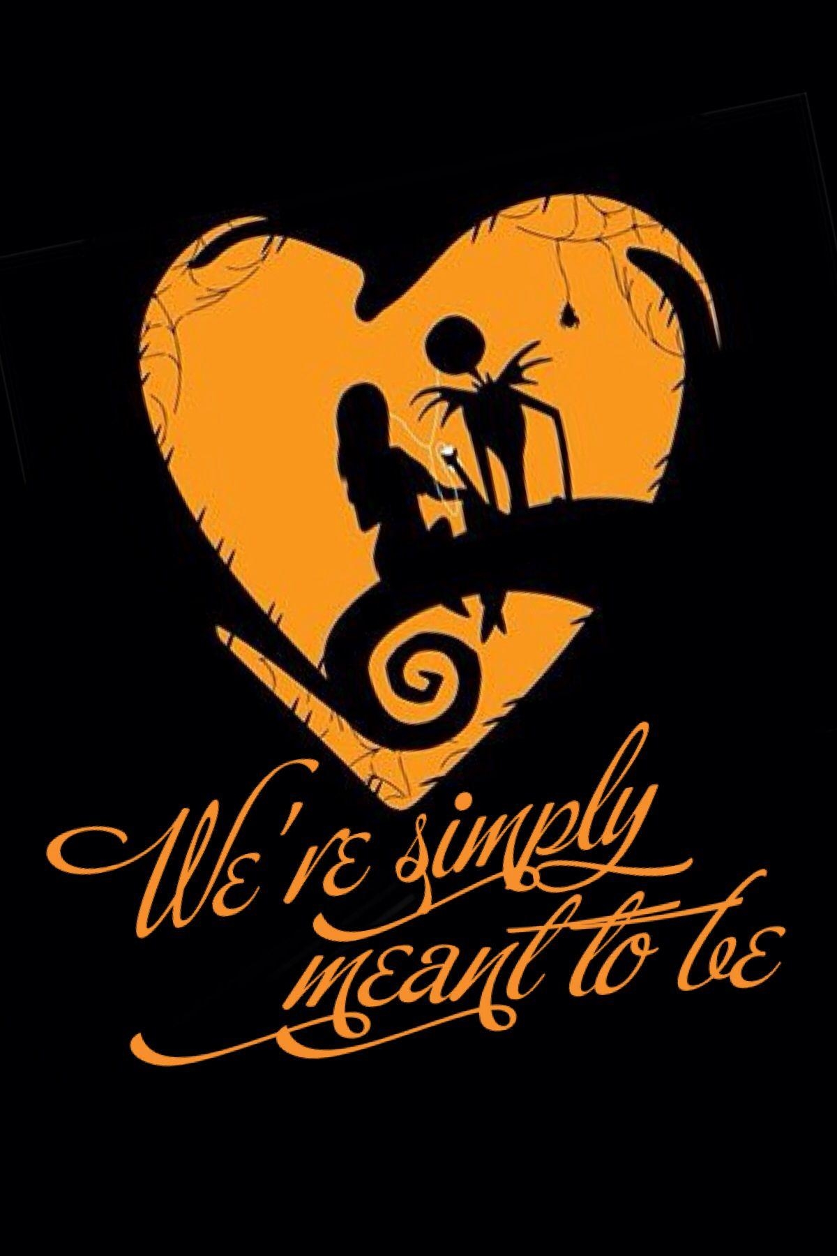 1200x1800 jack skellington and sally quotes things, Phone