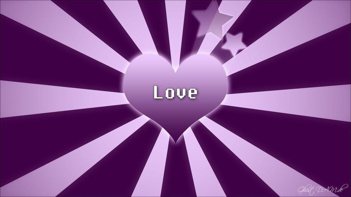 1200x670 Purple Love Wallpaper, Desktop