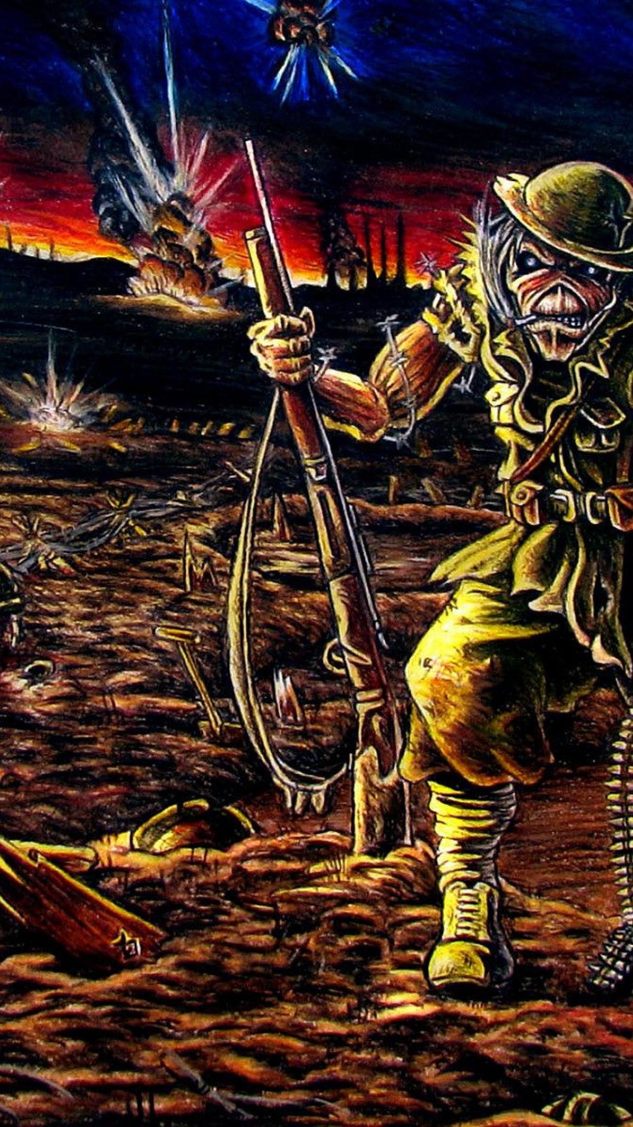 1250x2210 Iron Maiden Wallpaper, Phone