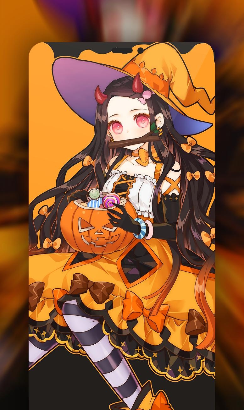 780x1310 Anime Halloween Wallpaper for Android, Phone