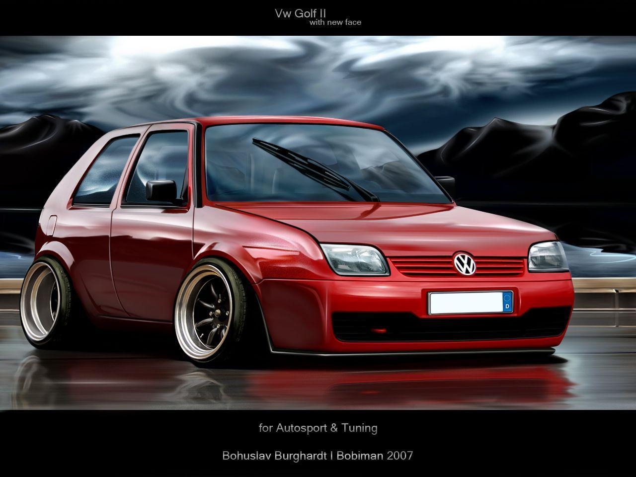 1280x960 Vw Golf II, Desktop