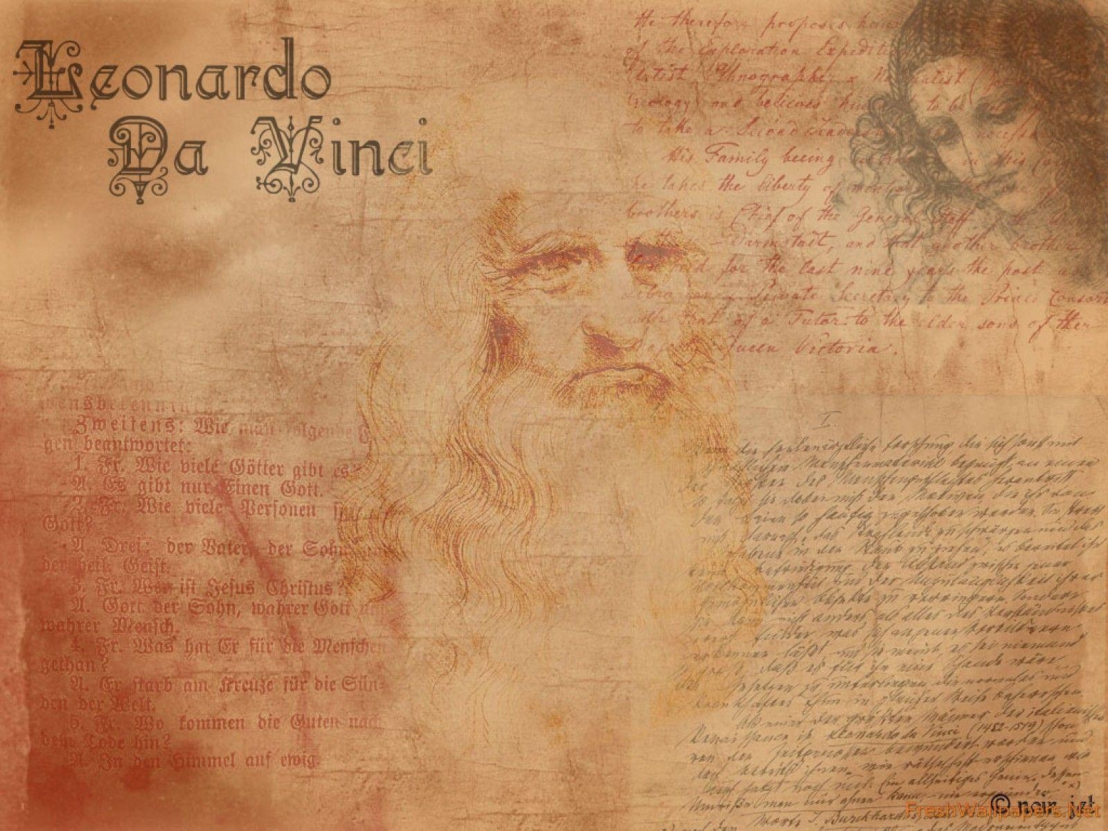 1600x1200 Leonardo Da Vinci wallpaper, Desktop