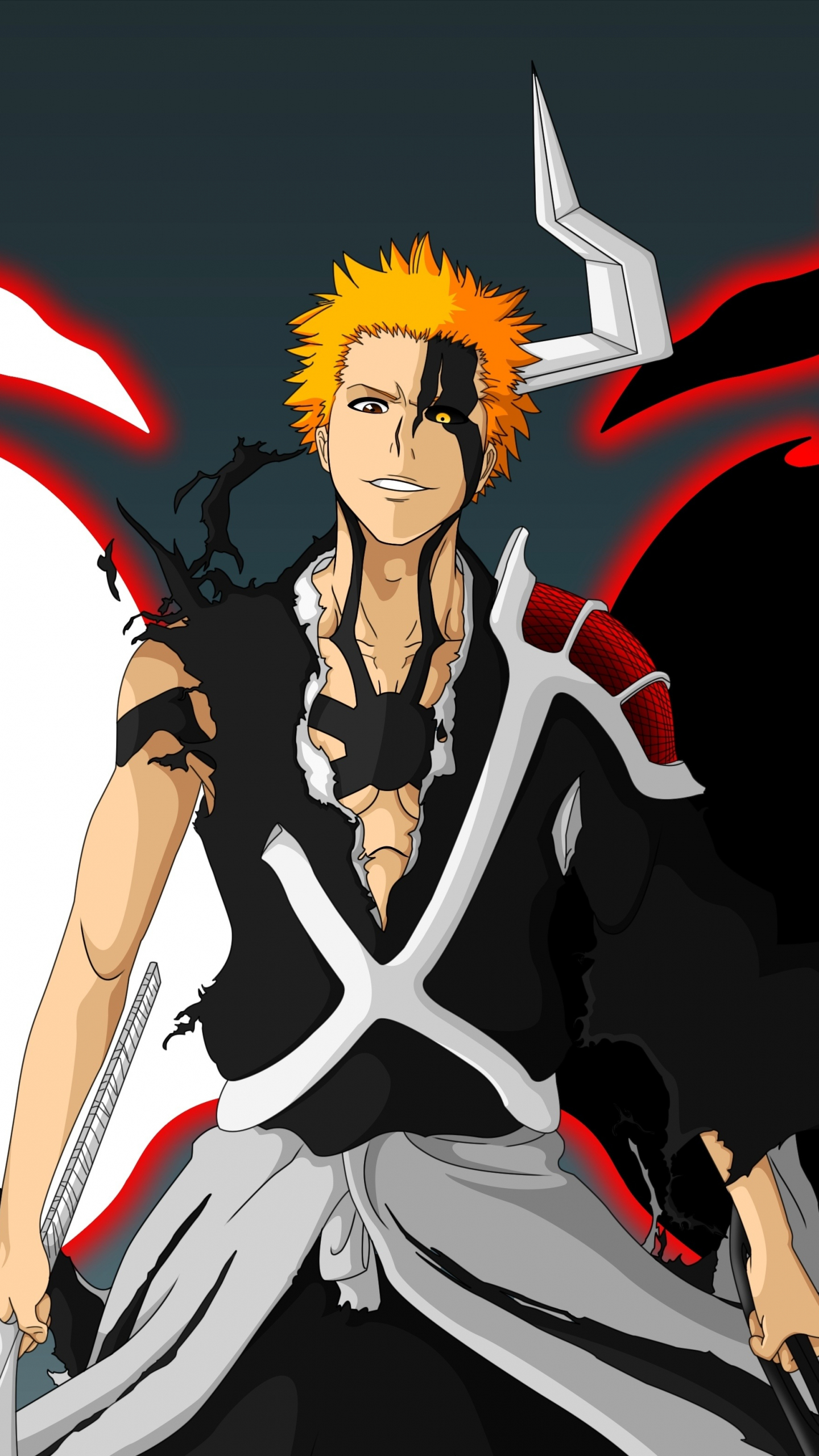 1440x2560 Download wallpaper  fighter, bleach, ichigo kurosaki, art, qhd samsung galaxy s s edge, note, lg g  HD background, 20325, Phone