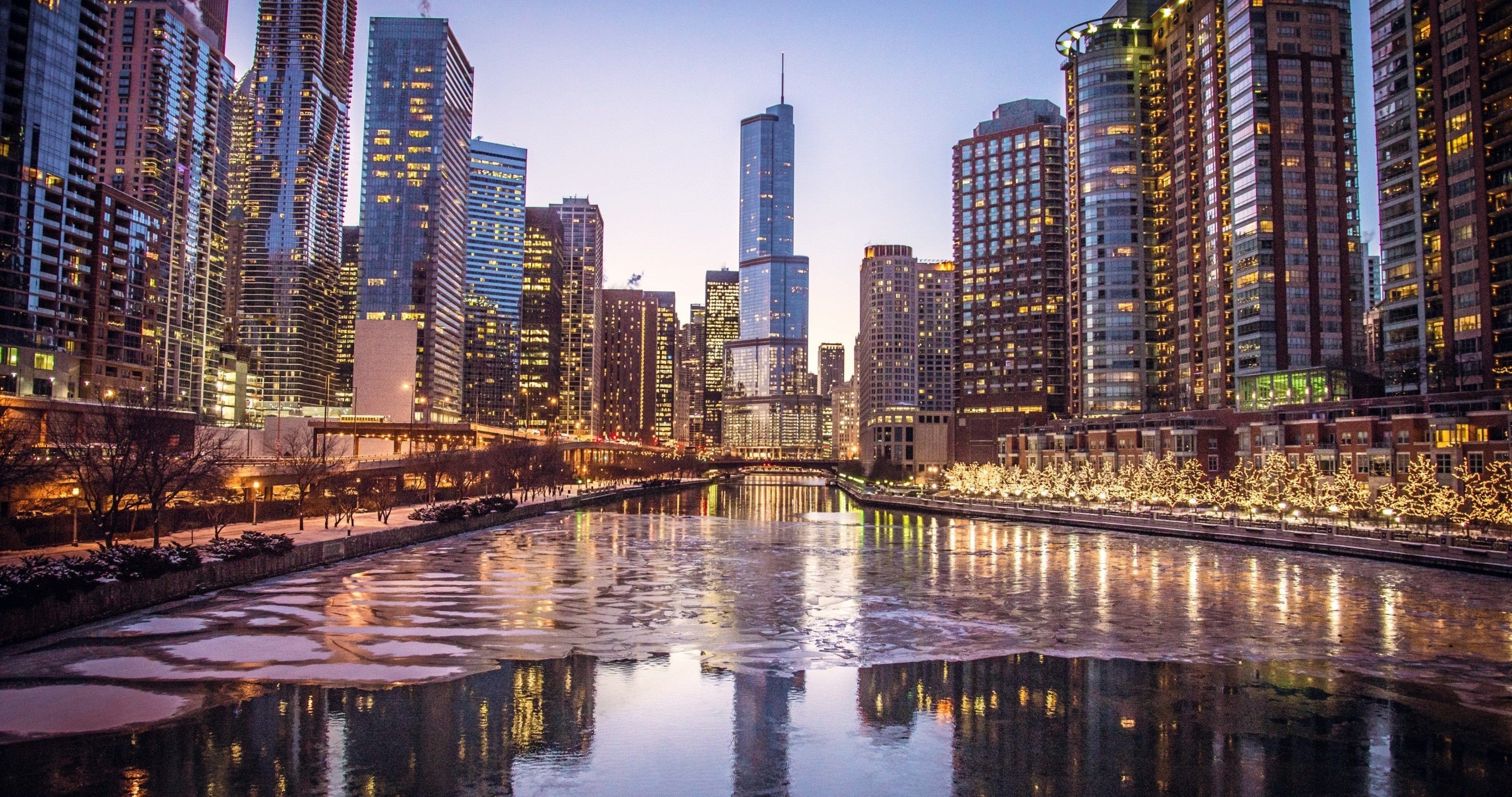 4100x2160 Ultra HD Chicago Wallpaper 4k, Desktop