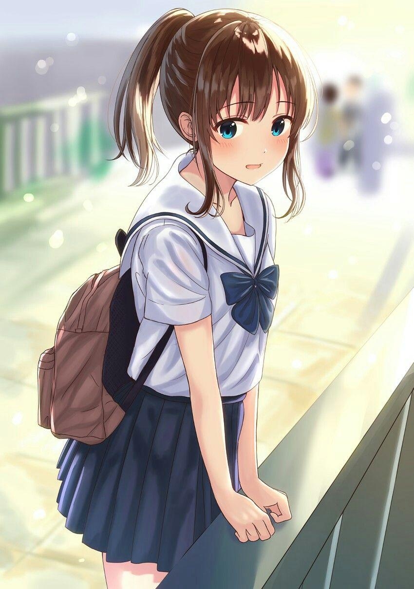 850x1210 Cute anime girls, Phone