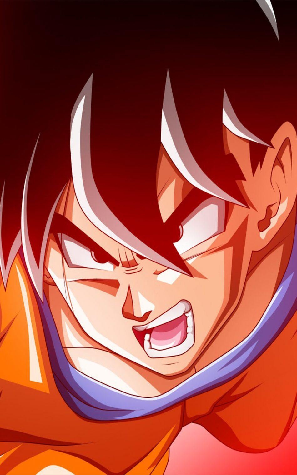 950x1520 Goku Dragon Ball Super Free 4K Ultra HD Mobile Wallpaper, Phone