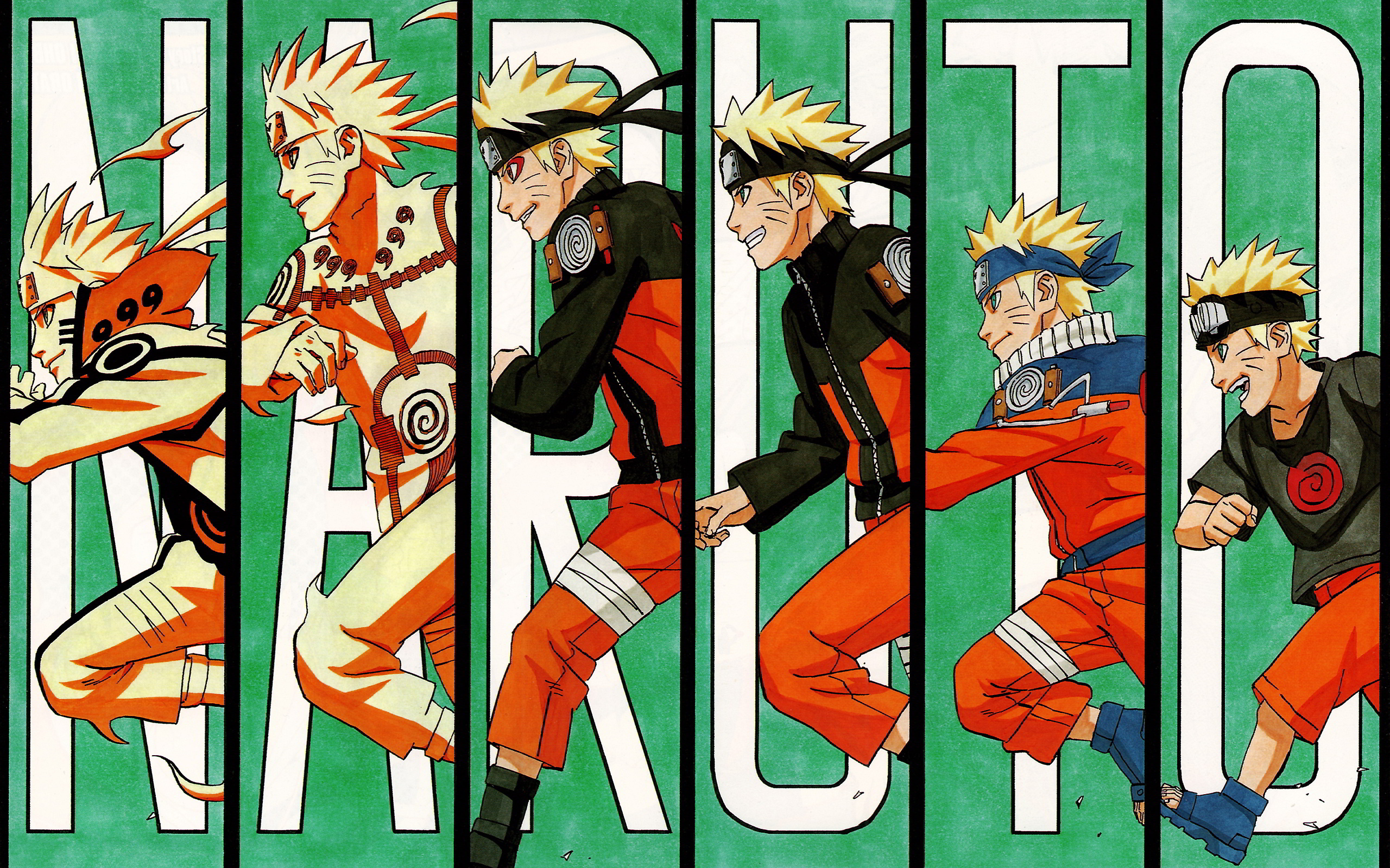 2560x1600 Naruto Evolution Wallpaper, Desktop