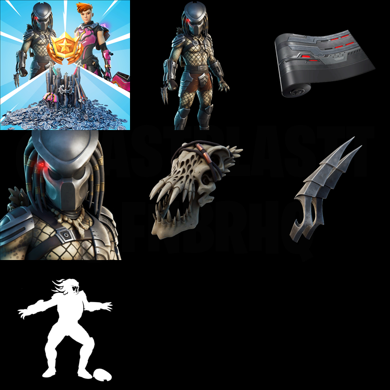 770x770 Predator Fortnite wallpaper, Phone