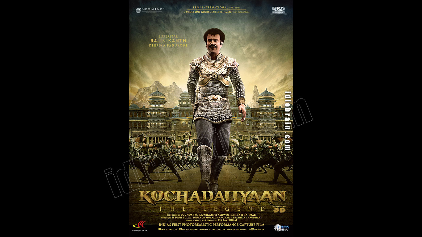 1370x770 Kochadaiiyaan wallpaper cinema posters, Desktop