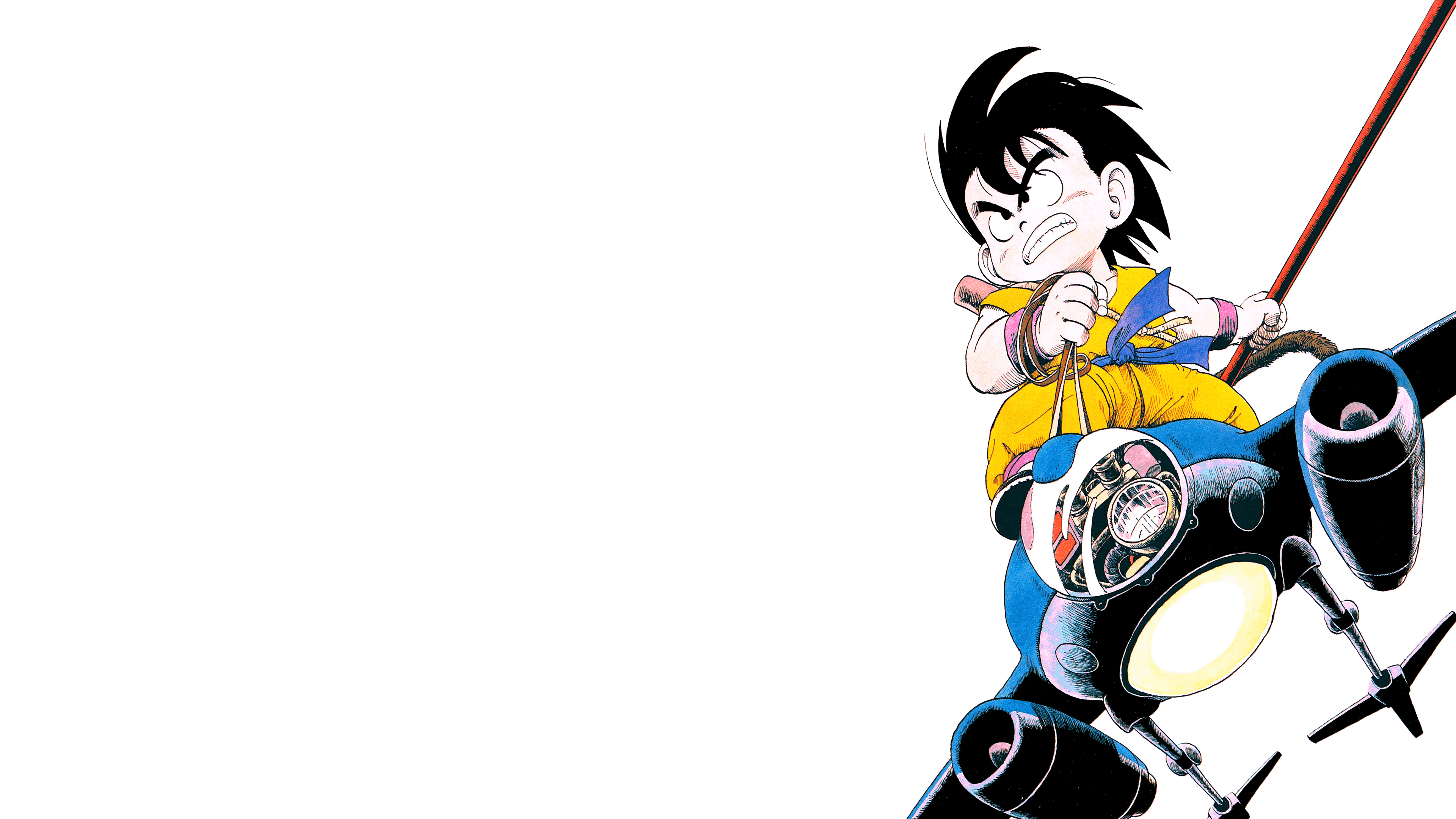 3840x2160 Wallpaper dragon ball, son goku, kid goku, Desktop