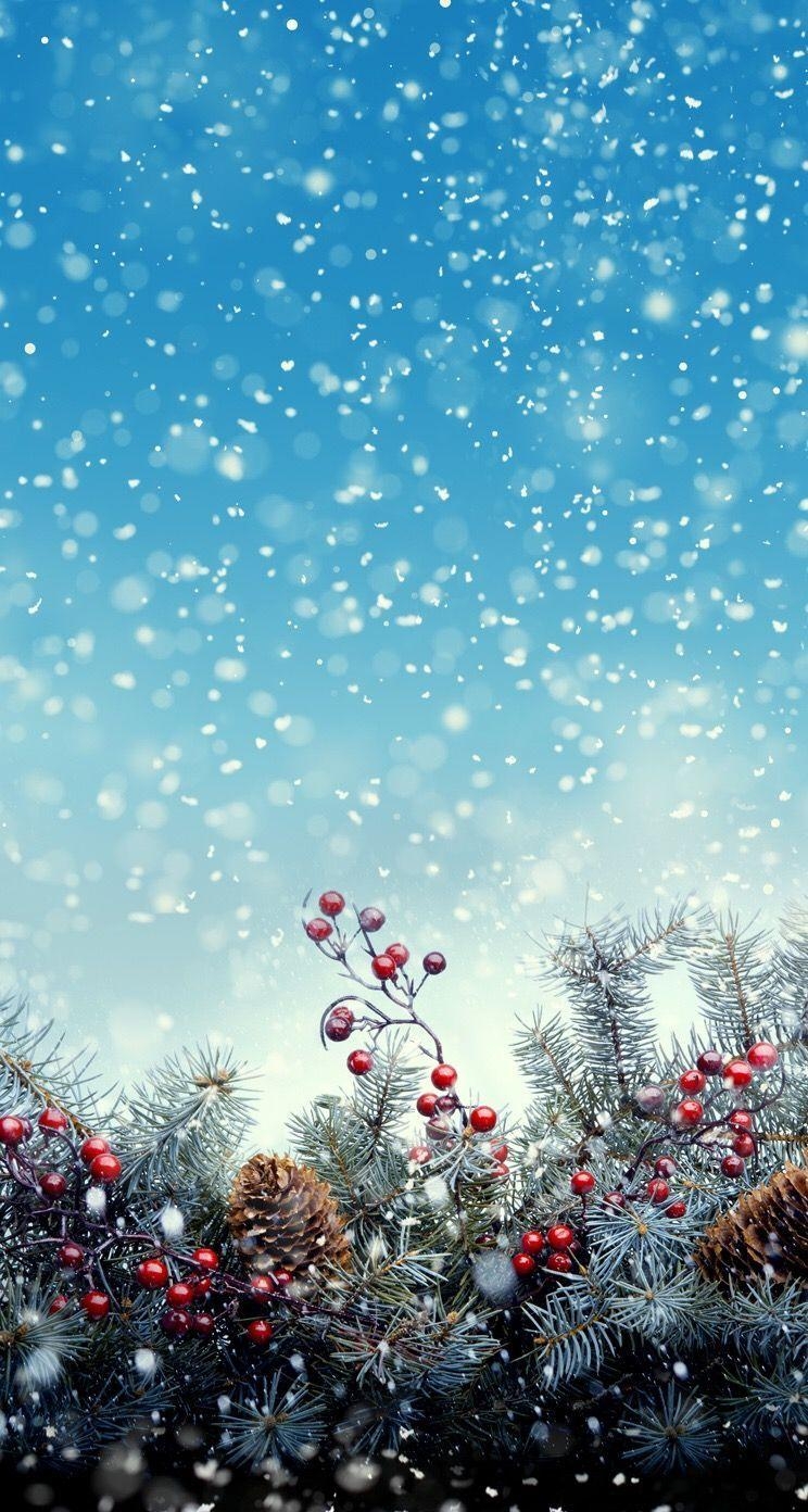 750x1400 Christmas Winter Phone Wallpaper Free Christmas Winter Phone Background, Phone