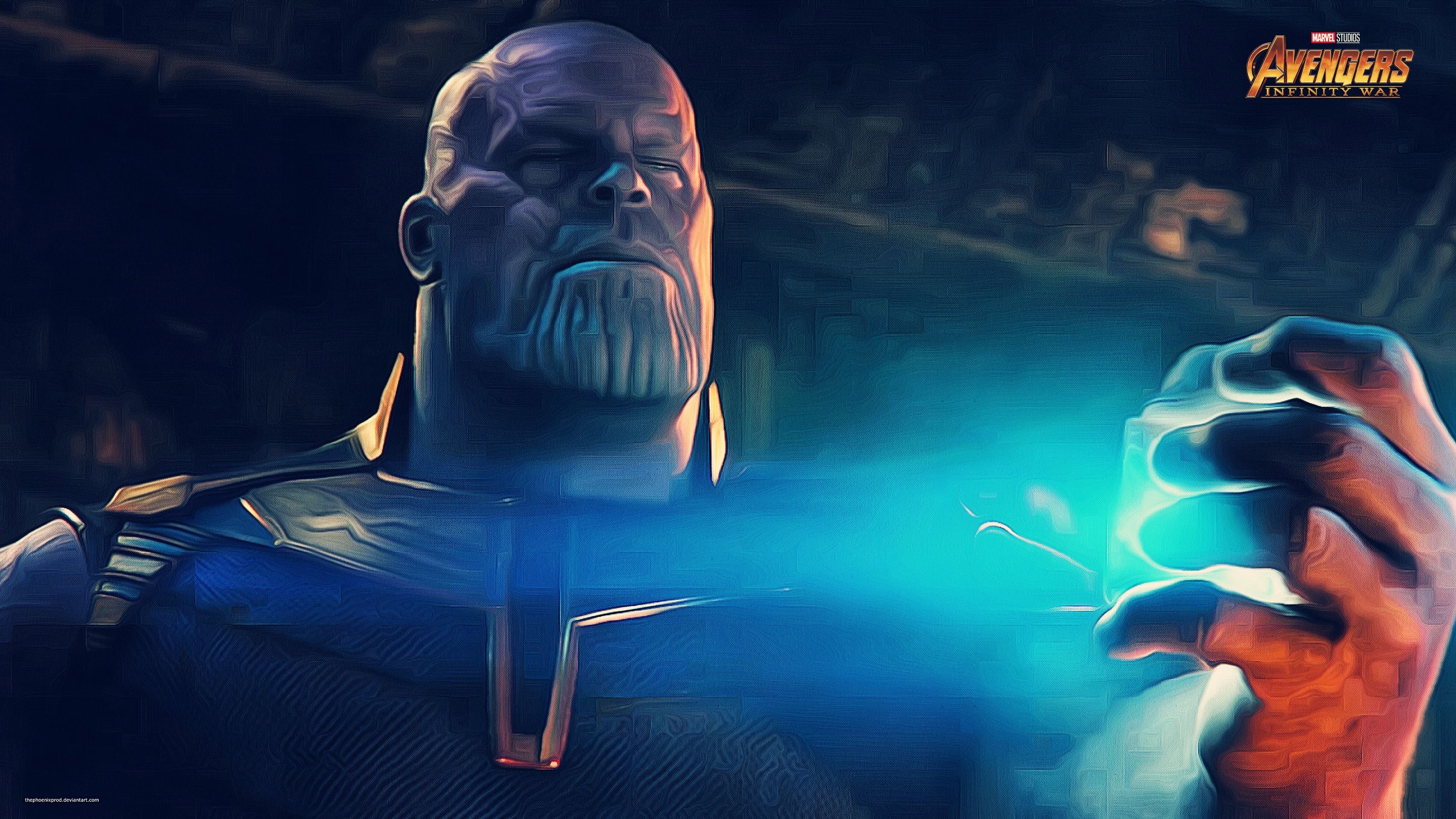 3200x1800 #Avengers: Infinity War, #Thanos, Desktop