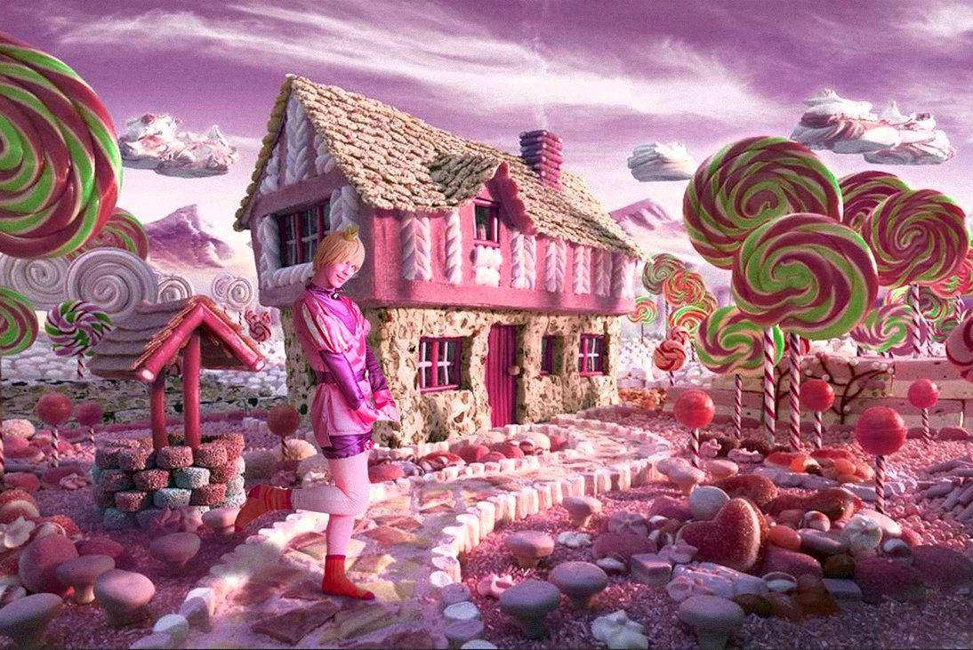 1100x740 Pink Candyland Wallpaper, Desktop