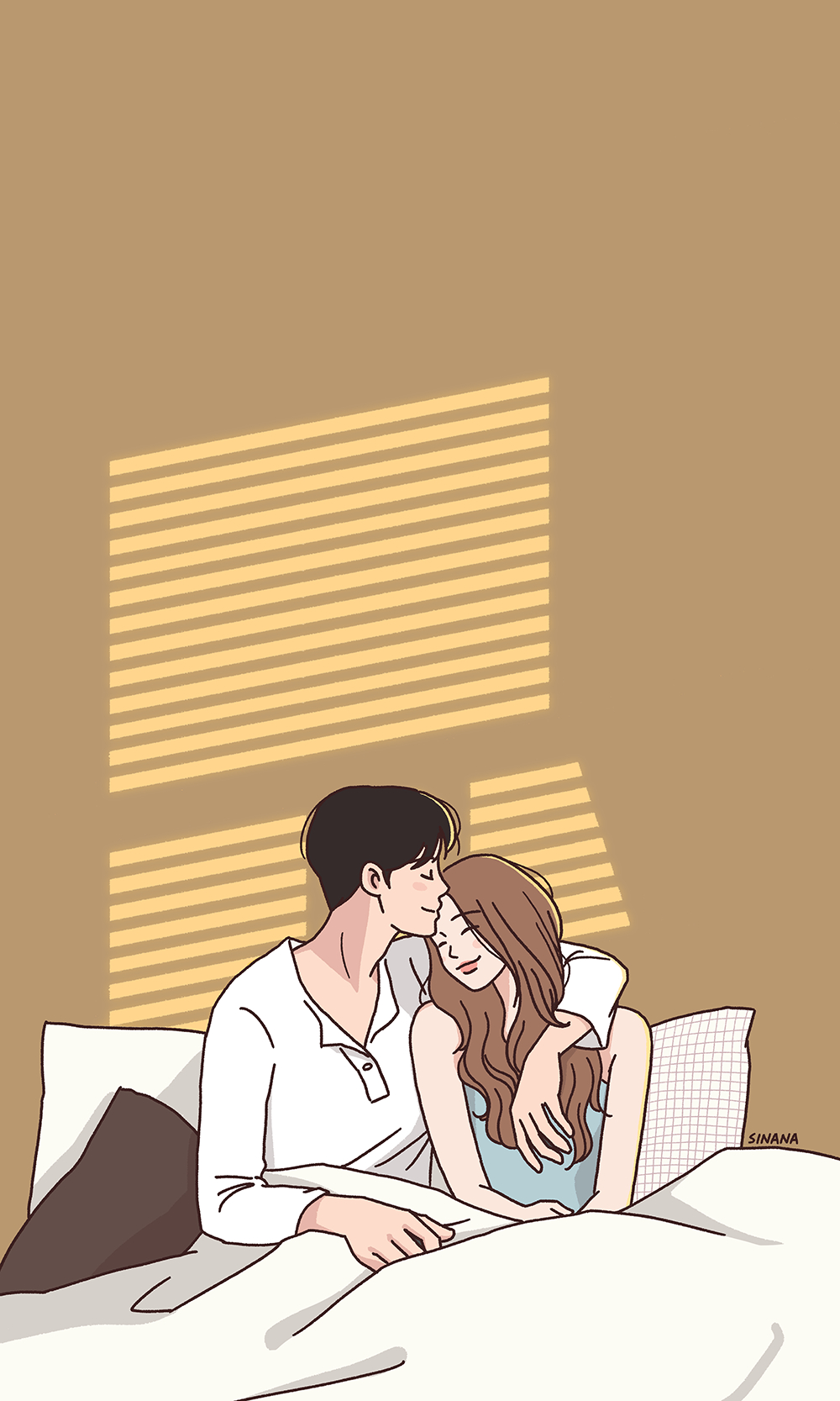 1000x1670 Cute Couple Drawings Wallpaper Free Cute Couple Drawings Background, Phone