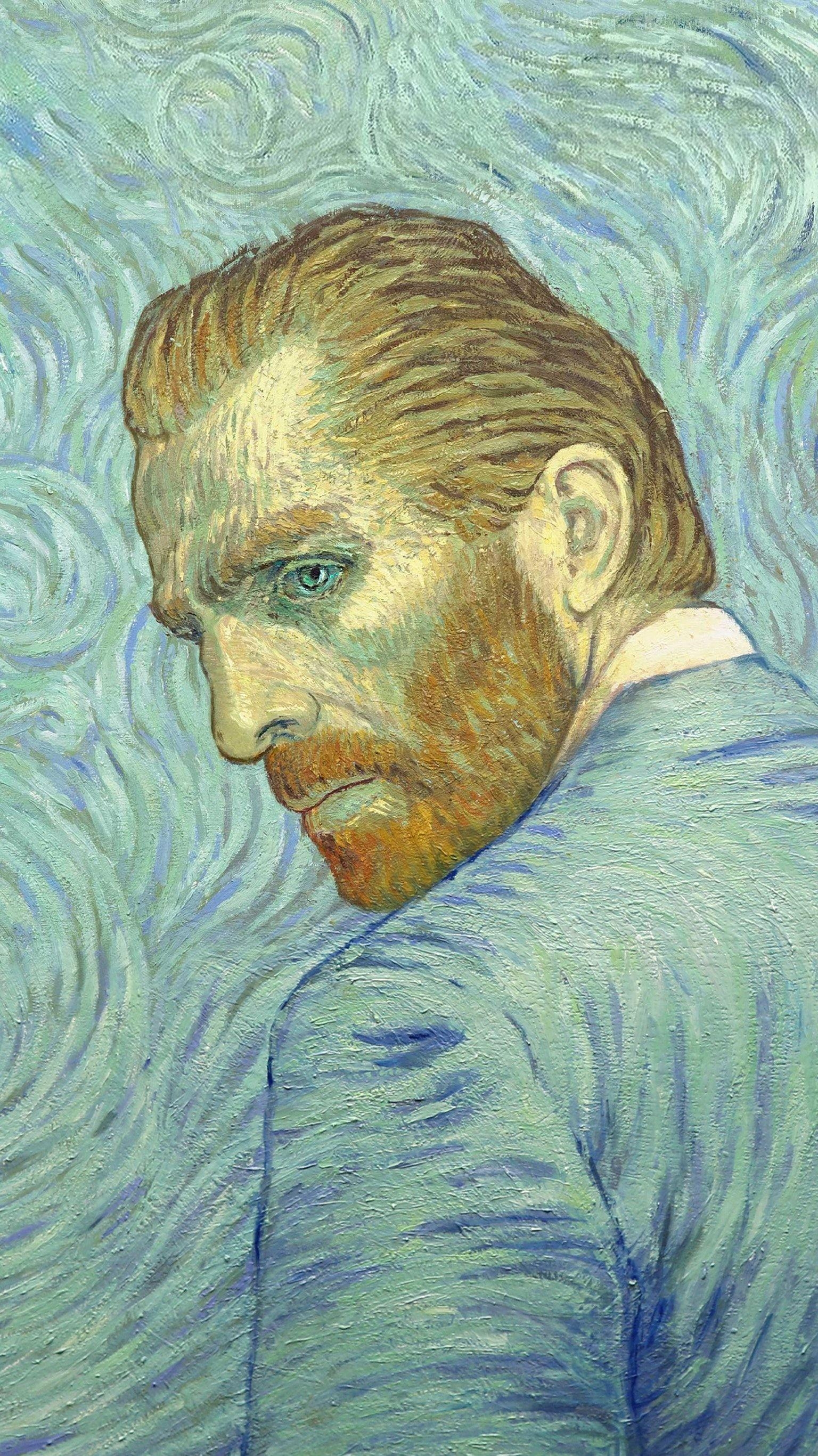 1540x2740 Loving Vincent (2017) Phone Wallpaper. Van gogh art, Phone