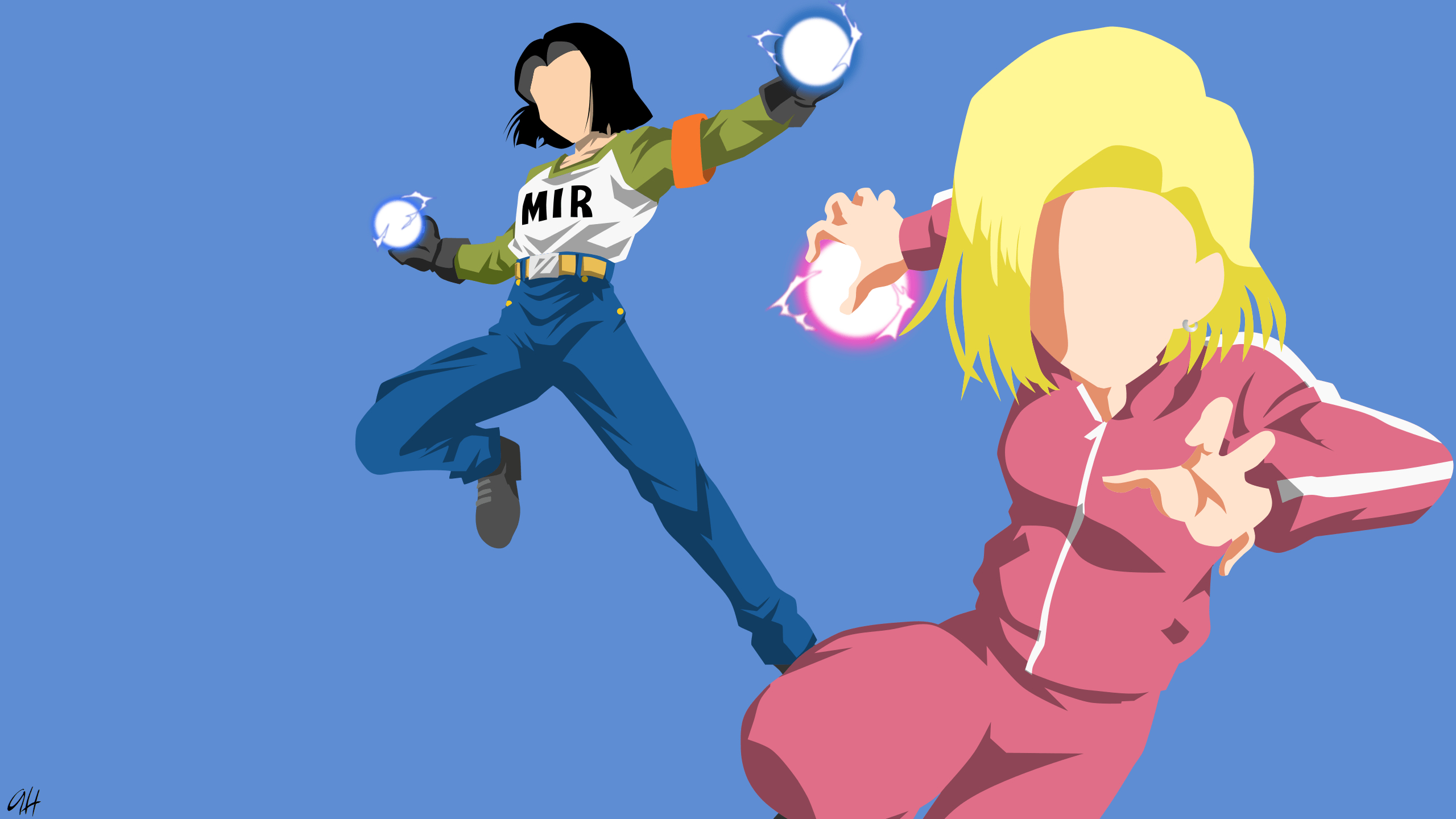 2560x1440 Android 18 (Dragon Ball) HD Wallpaper, Desktop