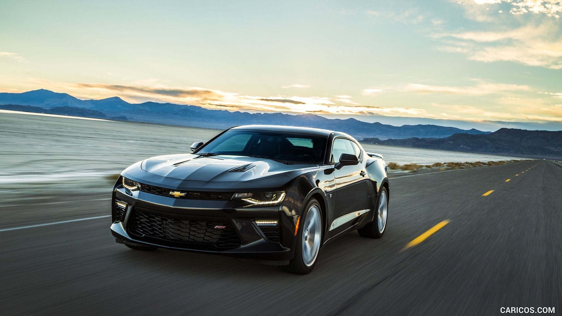 1920x1080 Free download 2016 Chevrolet Camaro SS Black Front HD Wallpaper 46, Desktop