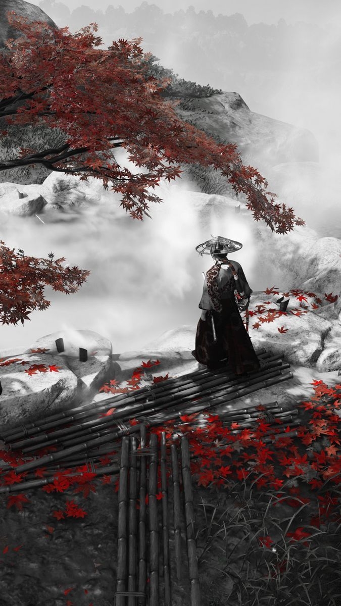 680x1200 Ghost of Tsushima. Ghost of tsushima, Samurai wallpaper, Samurai art, Phone