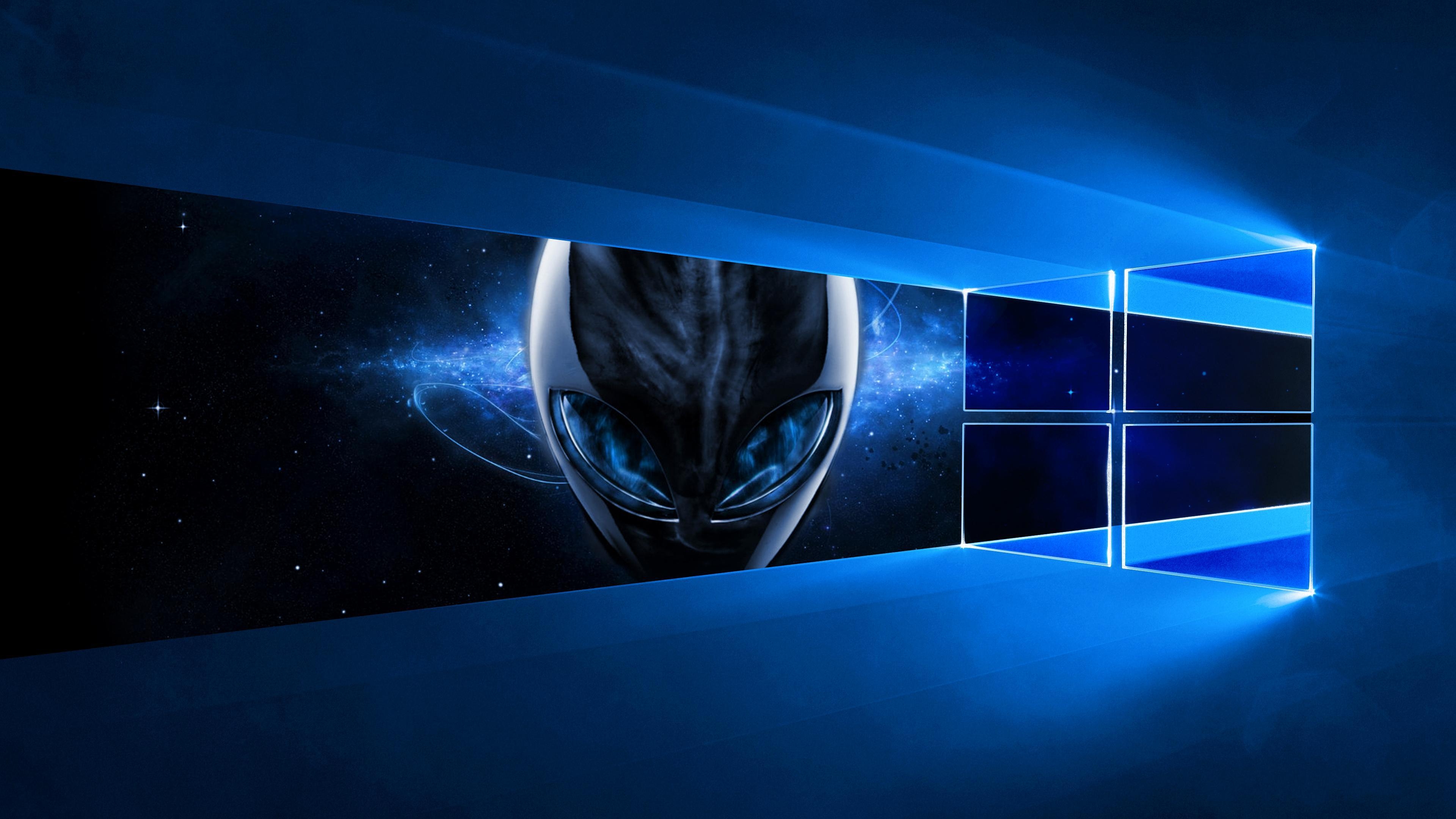 3840x2160 Windows 10 Alienware Wallpaper [] more on Classy, Desktop