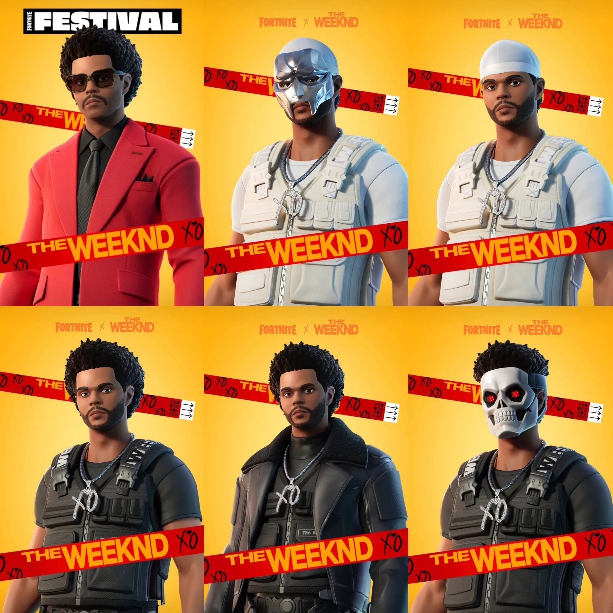 2050x2050 The Weeknd Combat Fortnite wallpaper, Phone