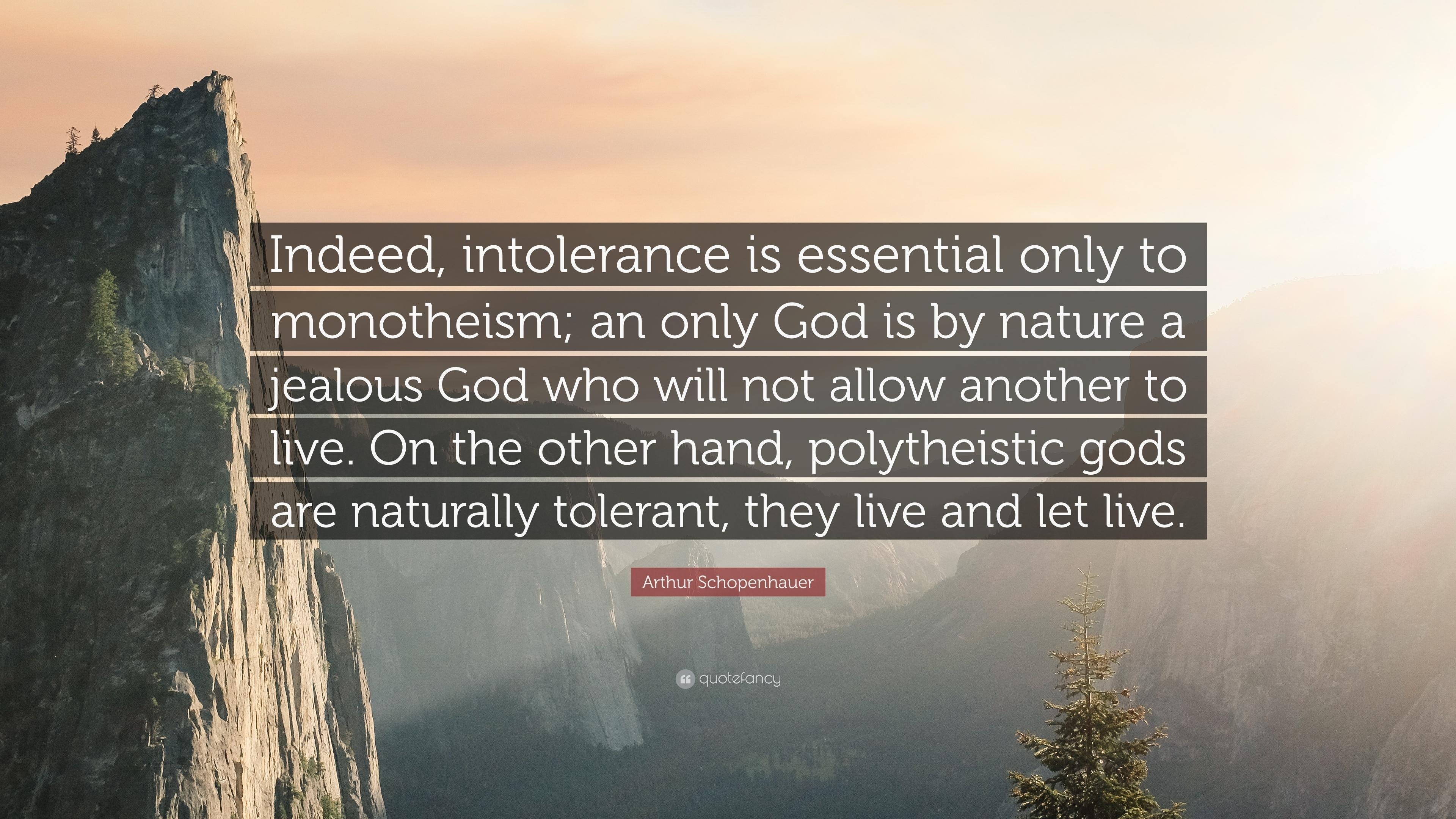 3840x2160 Arthur Schopenhauer Quote: “Indeed, intolerance is essential only to, Desktop