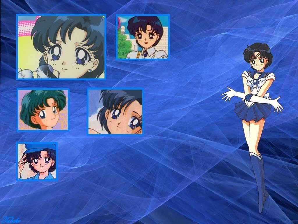 1030x770 Sailor Mercury Moon Wallpaper, Desktop