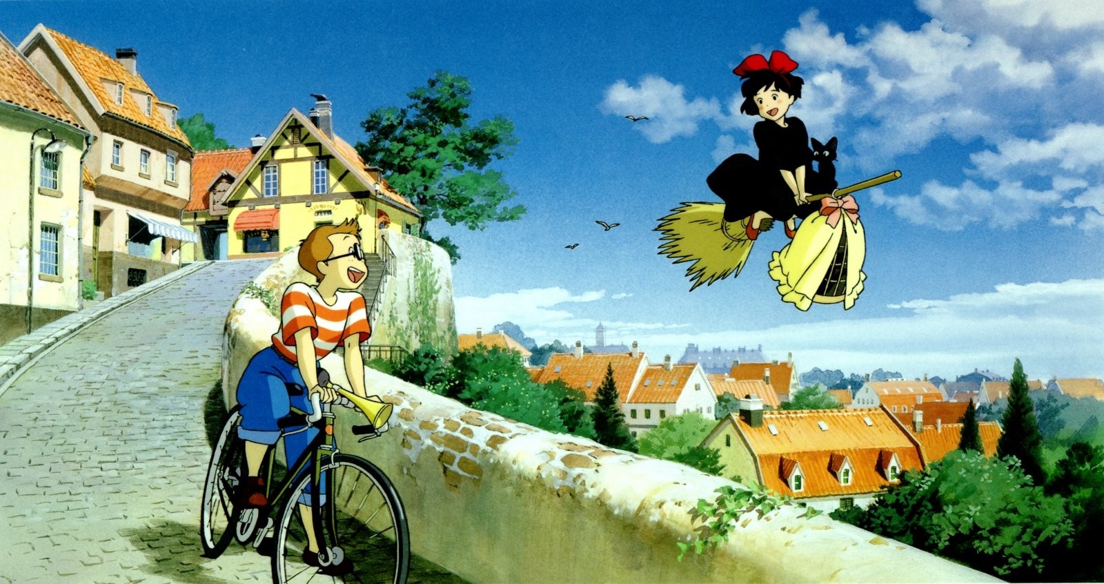 1600x850 Kiki&;s Delivery Service Anime Studio Ghibli Anime Girls  UHD Wallpaper. Walldump HD and UHD Wallpaper, Desktop