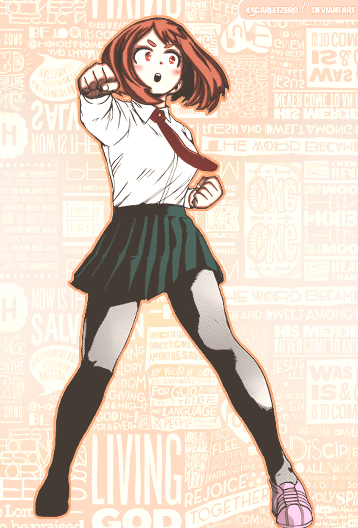 740x1090 Uraraka Ochako no Hero Academia, Phone