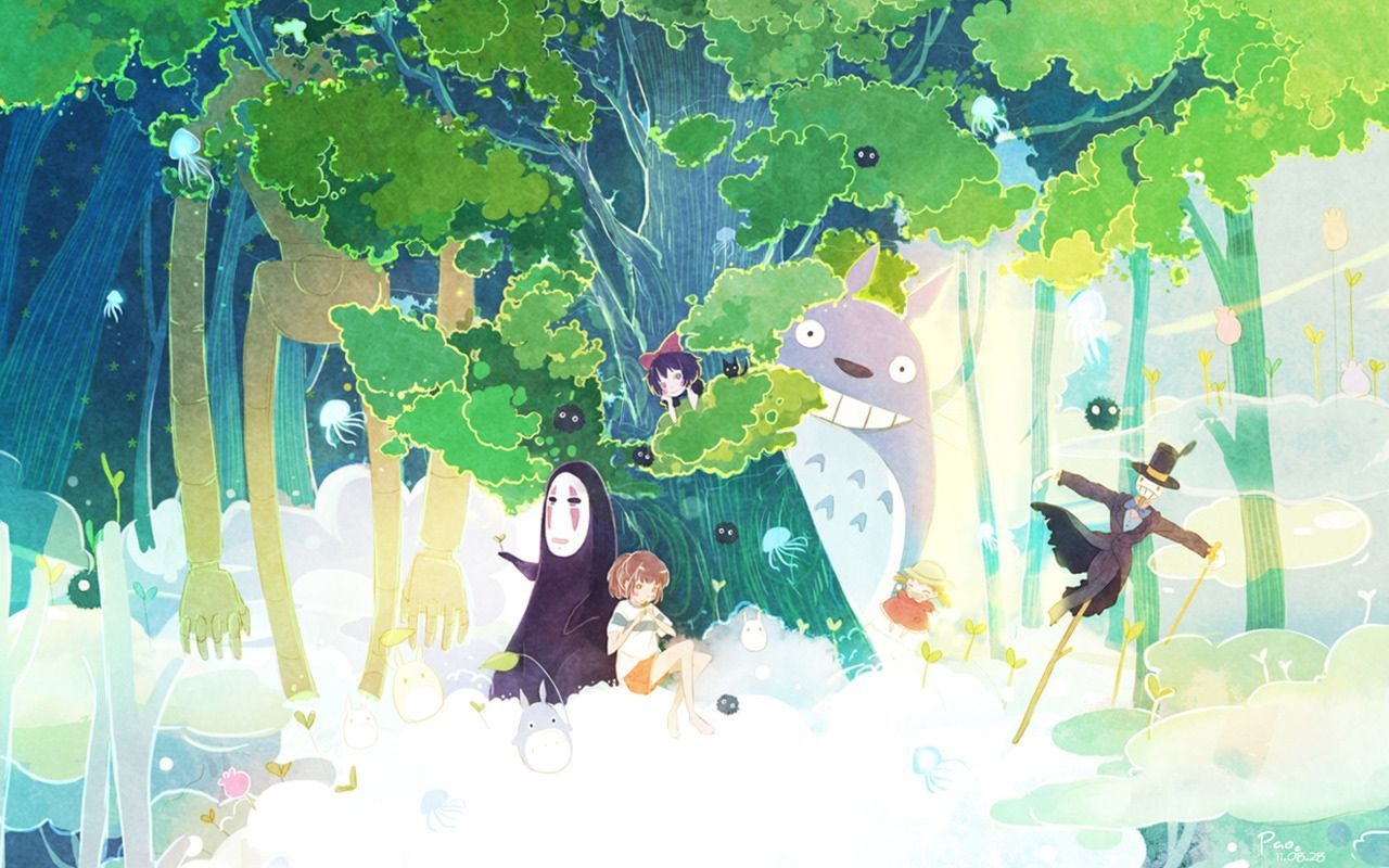 1280x800 Studio Ghibli Desktop Wallpaper Free Studio Ghibli Desktop Background, Desktop