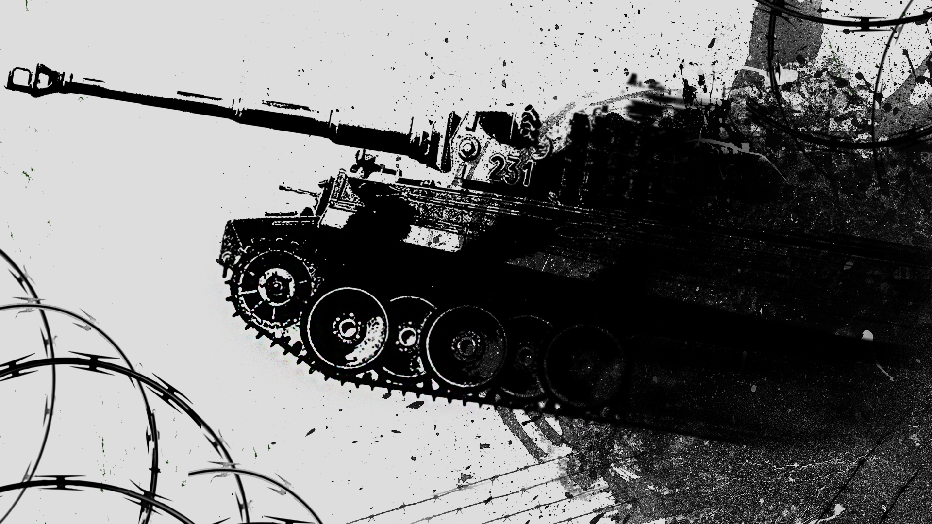 1920x1080 Wallpaper style, Wallpaper, tank, Tiger, Desktop