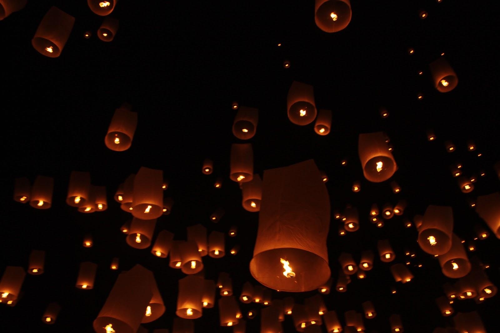 1600x1070 Floating Lantern Festival Wallpaper. Lantern Festival Best, Desktop