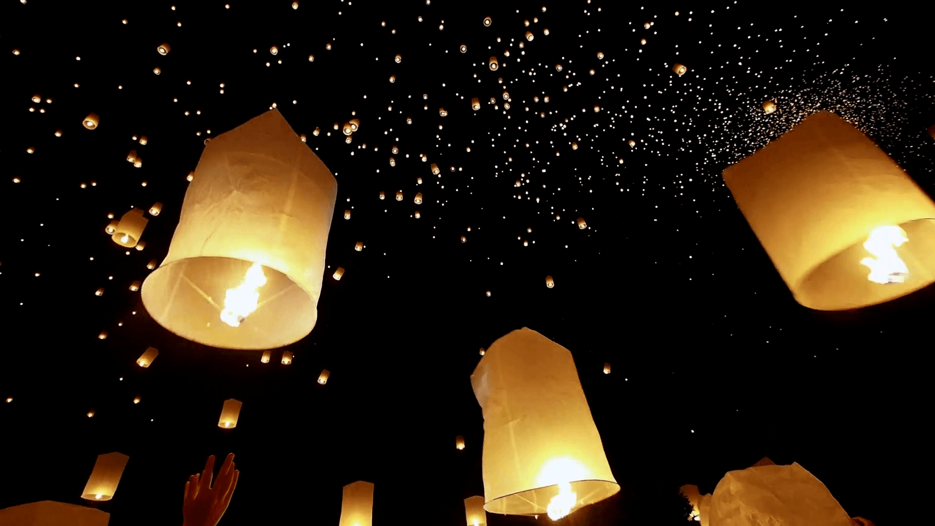 1920x1080 Sky Lantern Festival Wallpaper. Pingxi Sky Lantern Festival Launch, Desktop