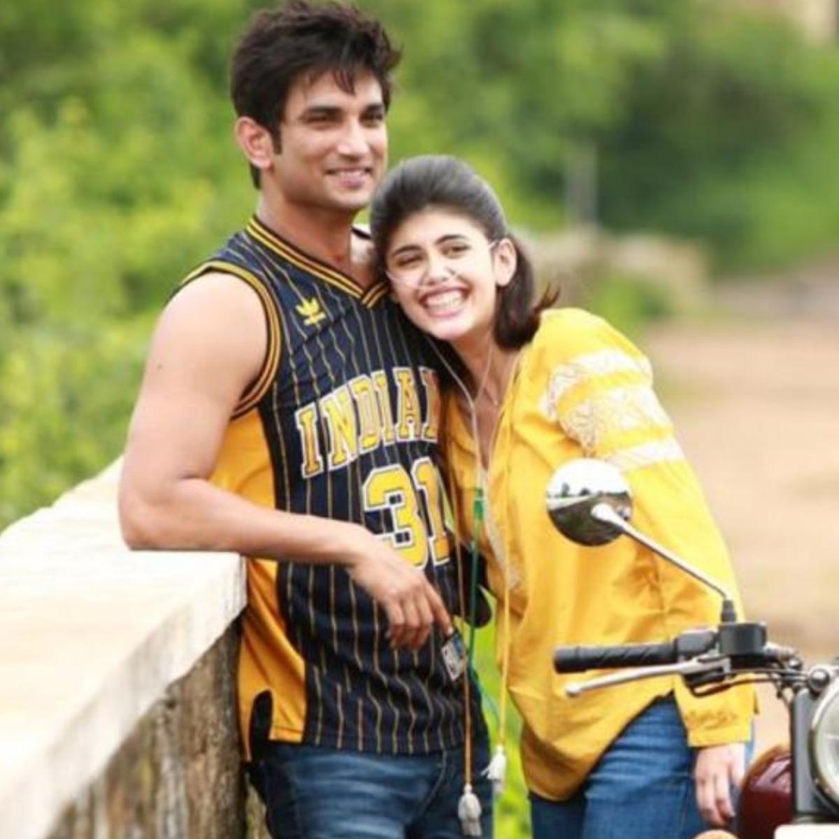 1200x1200 Sushant Singh Rajput and Sanjana Sanghi's THROWBACK photo make fans impatient for Dil Bechara, Phone