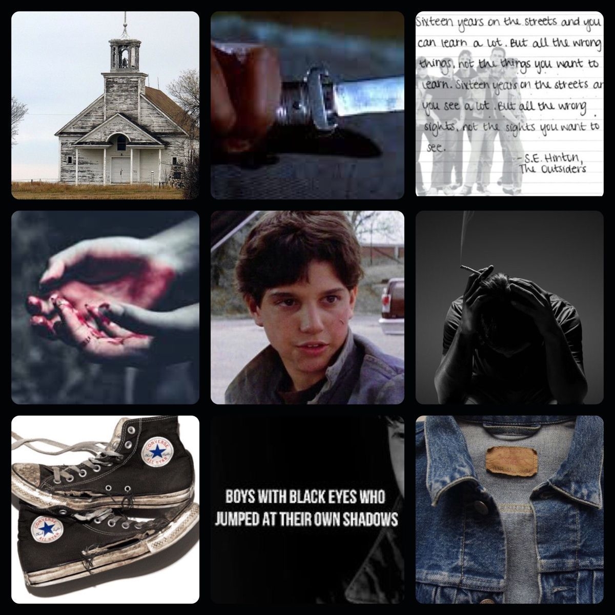 1200x1200 Johnny Cade Aesthetic. The outsiders, Cade, Johnny, Phone