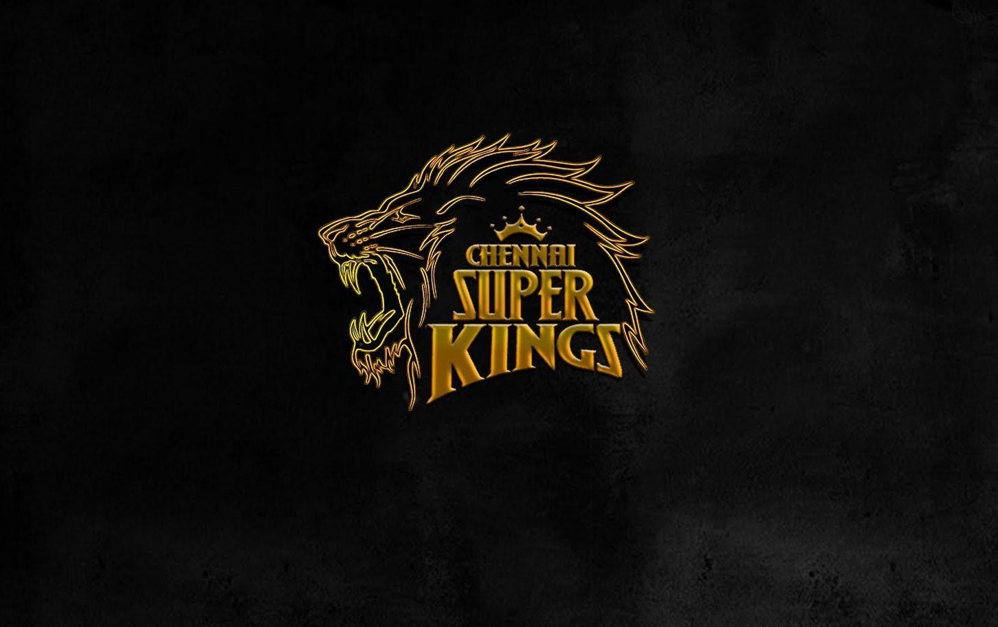 1460x920 Csk Chennai Super Kings Golden Logo Black Background HD, Desktop