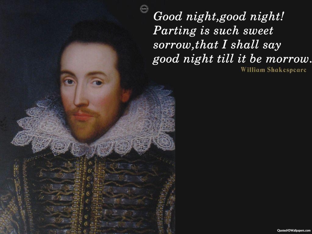 1030x770 William Shakespeare Good Night Quotes, Desktop