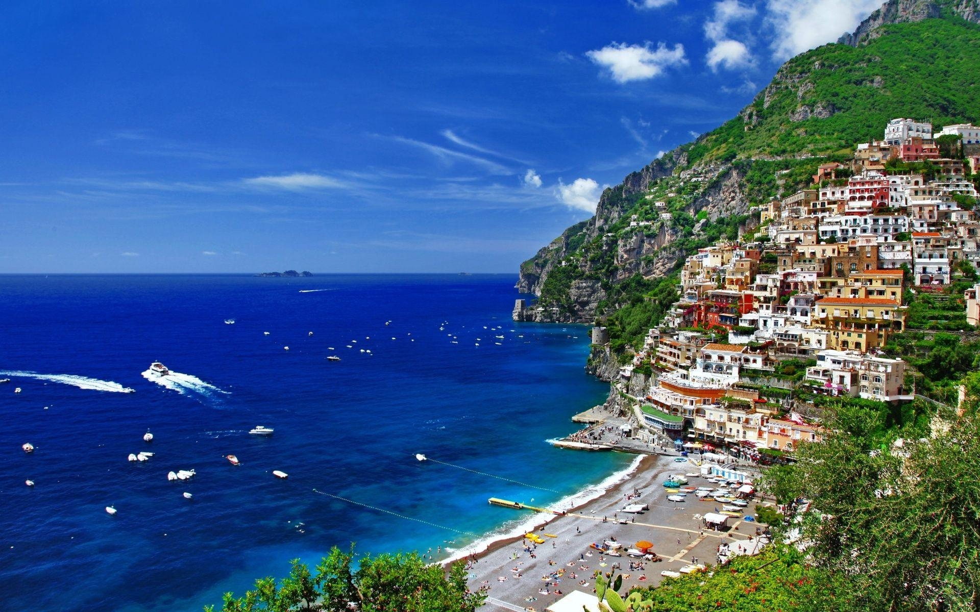 1920x1200 Postano, Italy. Positano, Italy Wallpaper Background 1920 X 1200, Desktop