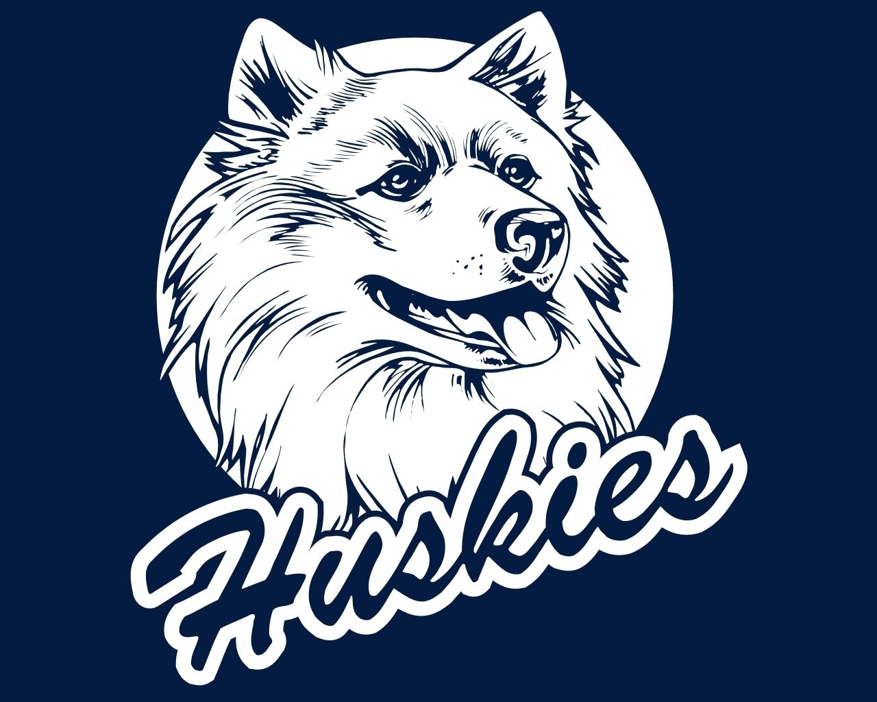 1280x1030 Free download Uconn Huskies Logo Wallpaper Ncaa logos [1365x1024] for your Desktop, Mobile & Tablet. Explore UConn Huskies Wallpaper. Husky Wallpaper for Computer, Husky Puppy Wallpaper, Christmas Husky Wallpaper, Desktop