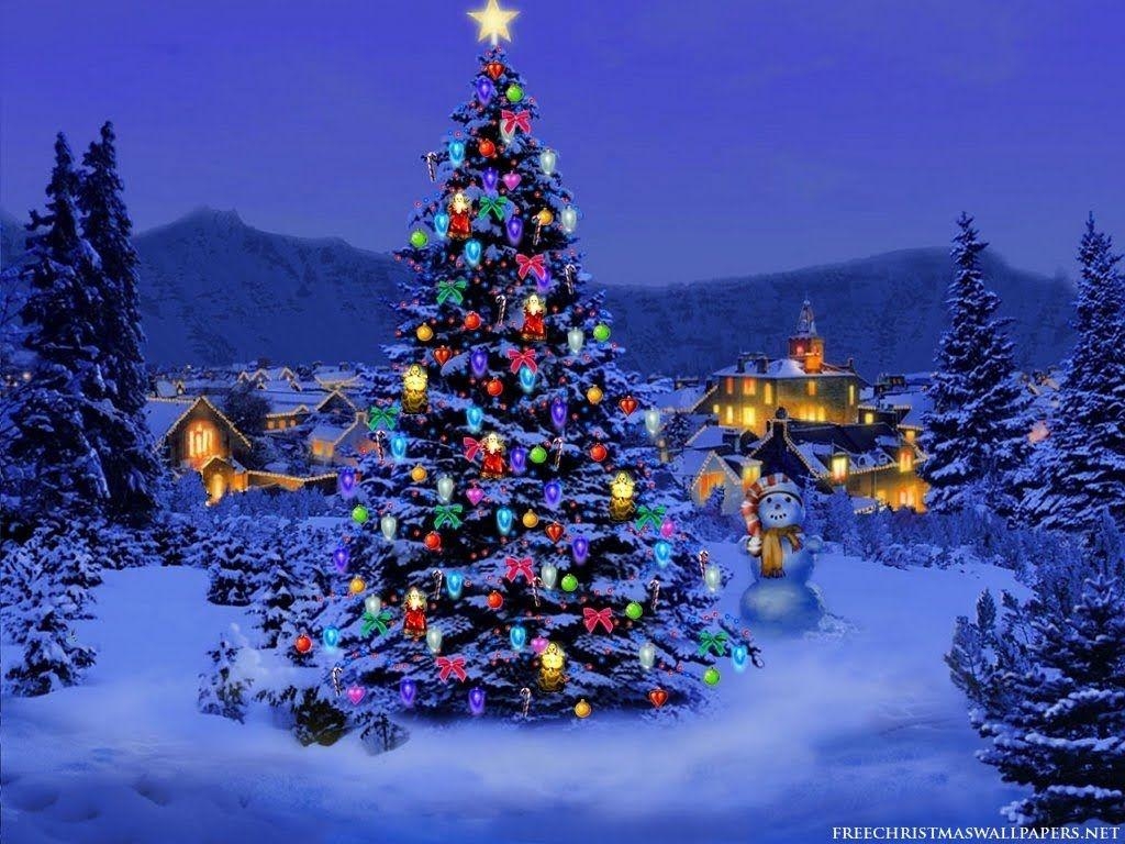 1030x770 3D Moving Wallpaper.. Desktop Wallpaper: Christmas Tree, Desktop