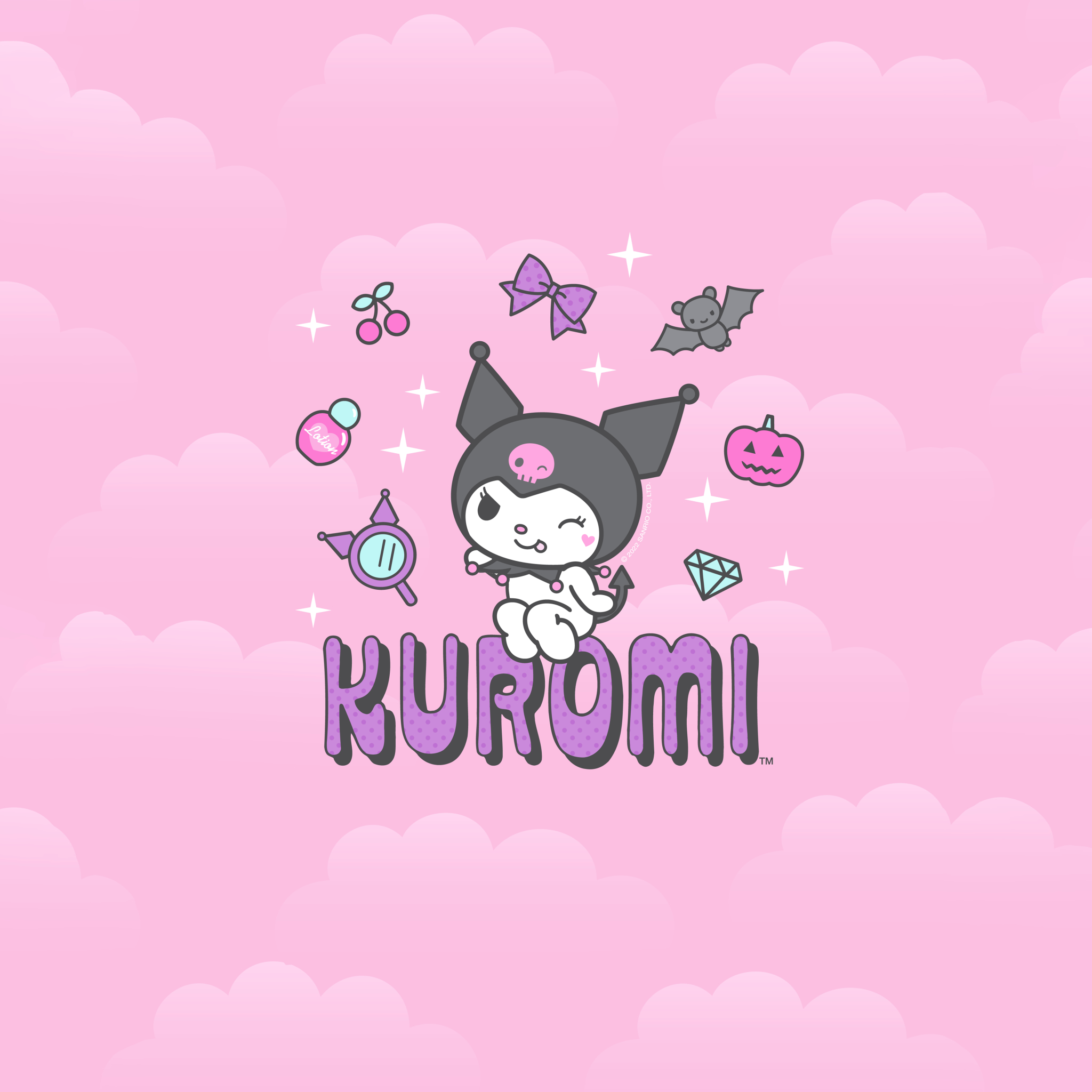 2050x2050 Kuromi Wallpaper 4K, Cartoon, Hello Kitty, Phone