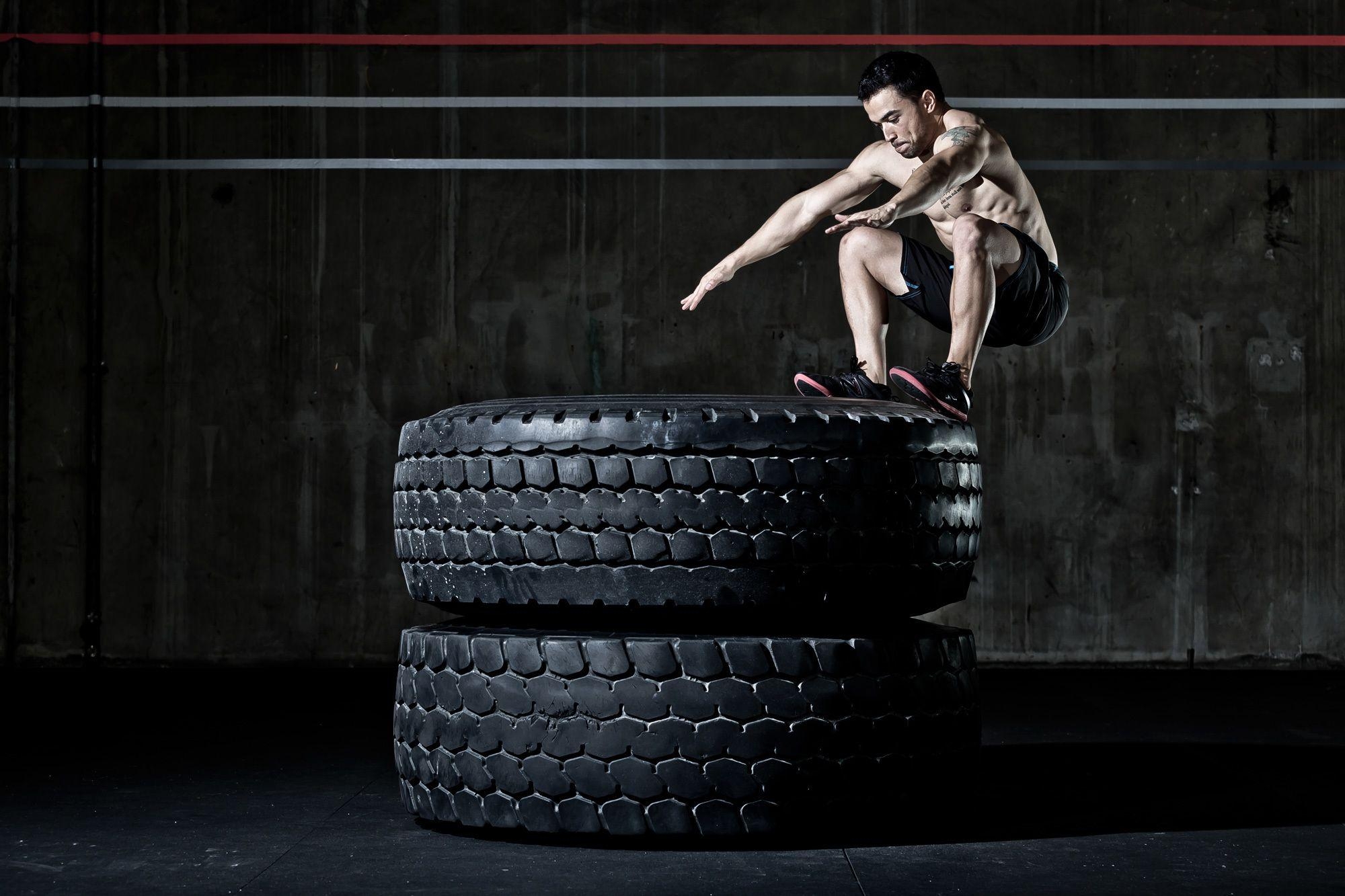 2000x1340 Wallpaper Men crossfit workout Tire Image Download, Desktop