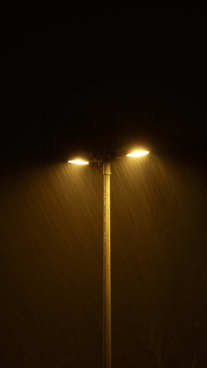 850x1500 Aggregate night street light wallpaper best, Phone