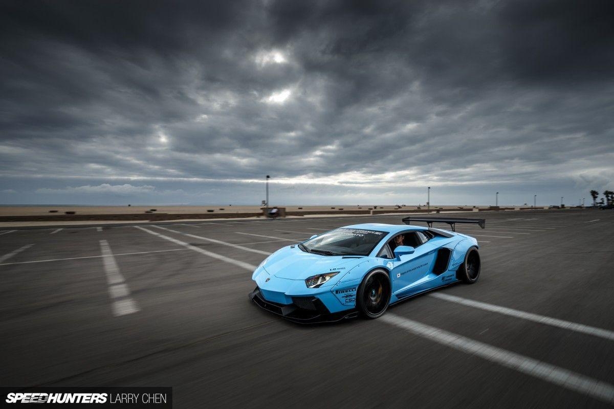 1200x800 Blue Shark Attack: LB Works' Aventador, Desktop