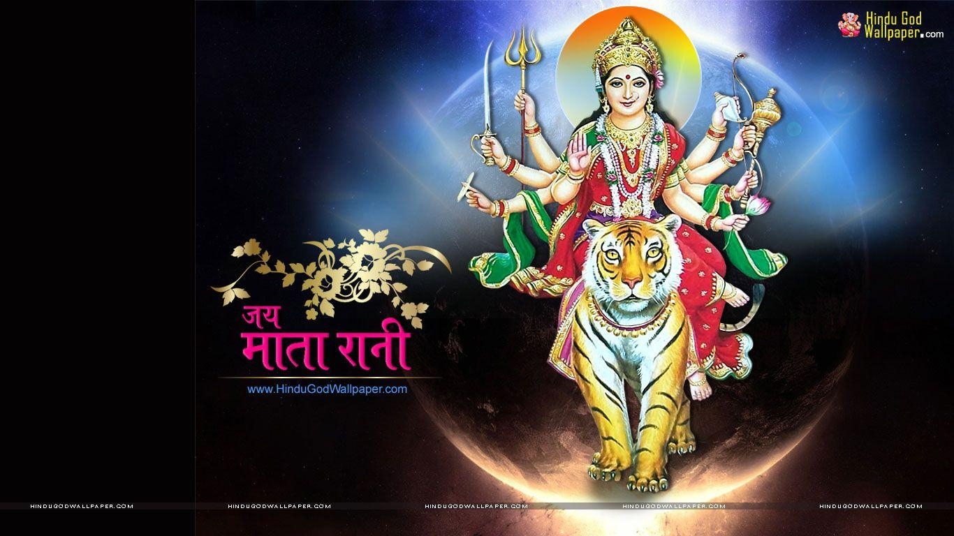 1370x770 Free Mata Rani Wallpaper for desktop download and HD full size Jai Mata Rani wallpaper, Mata Rani Durga wallp. Wallpaper free download, Wallpaper, Durga picture, Desktop