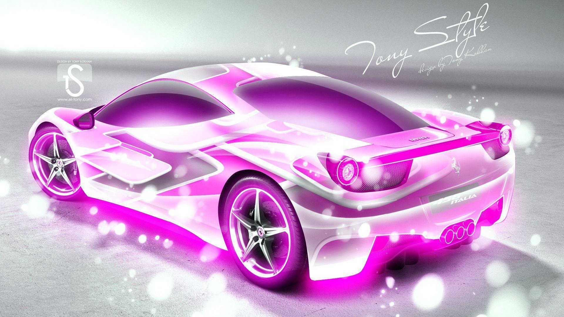 1920x1080 Wide Ferrari Pink El Tony Wallpaper, HQ Background. HD, Desktop