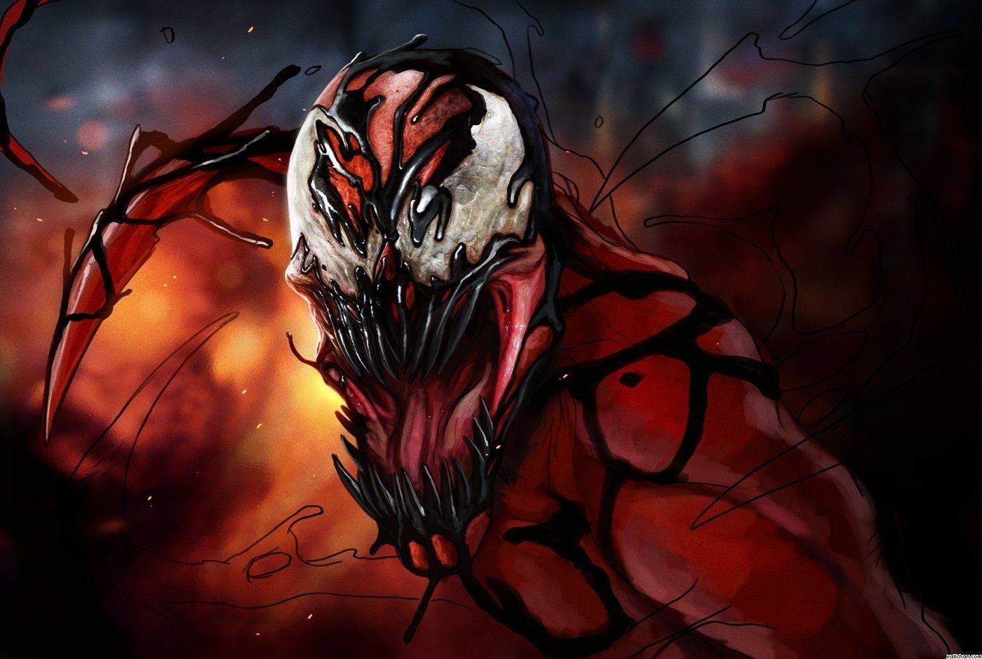 1400x940 Spiderman Venom Wallpaper, Desktop