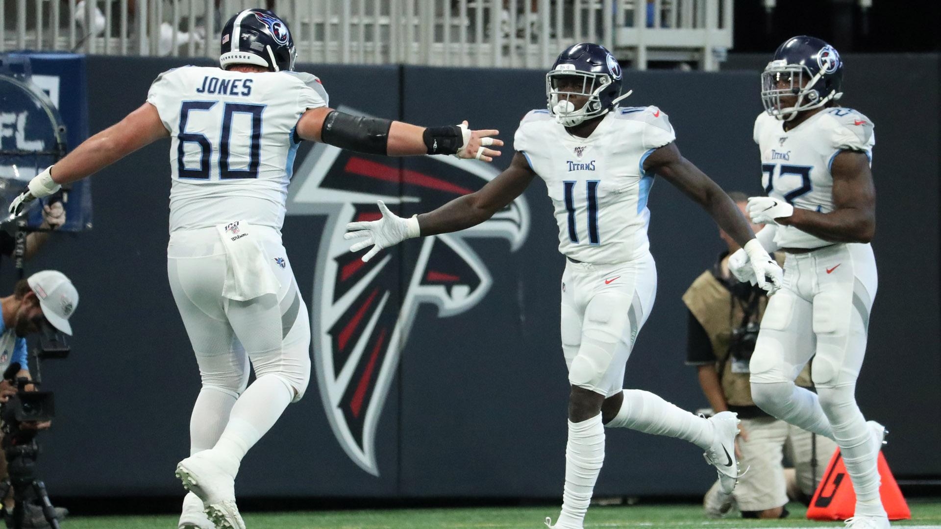 1920x1080 Fantasy football waiver wire: Titans' A.J. Brown among Week, Desktop