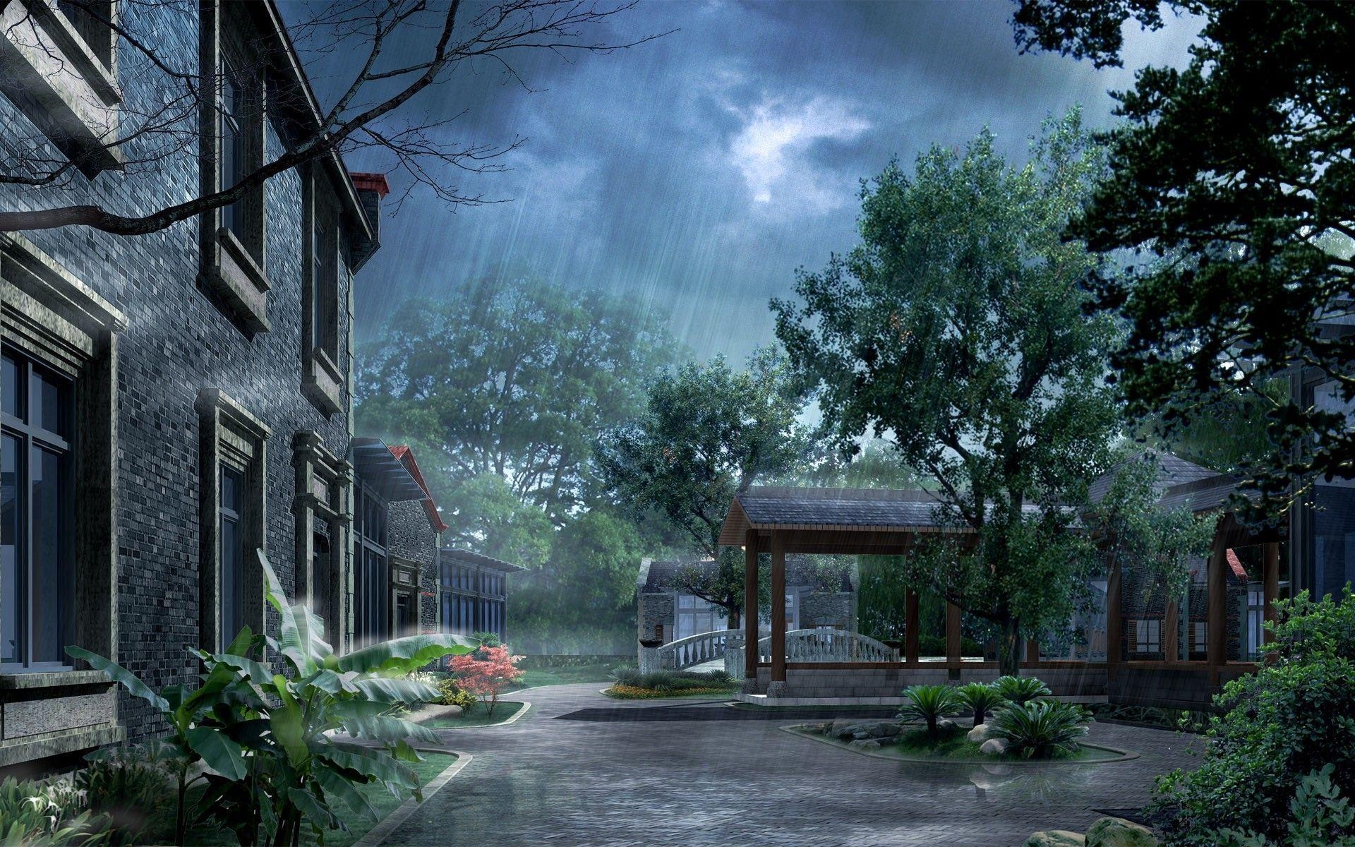 1920x1200 Rainy Day Wallpaper Full HD, Desktop