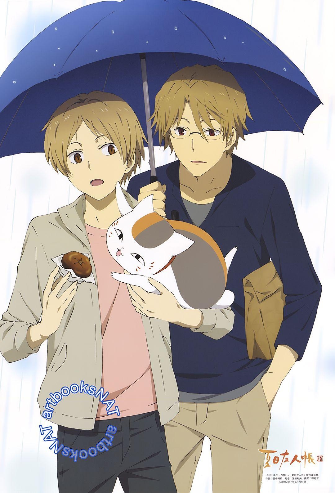 1080x1590 Natsume, Natori, Nyanko Sensei. Natsume Yuujinchou. Natsume, Phone